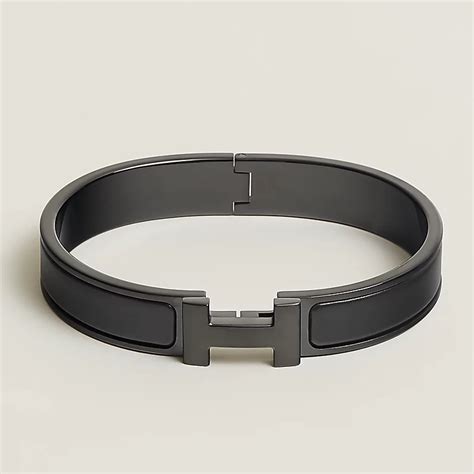 bracelet ancre hermes|hermes black enamel bracelet.